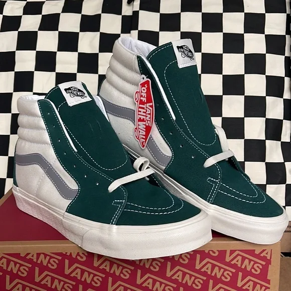 Vans Men’s Sk8-Hi Retro Sport Bistro Green Men’s sneakers - Picture 5 of 16